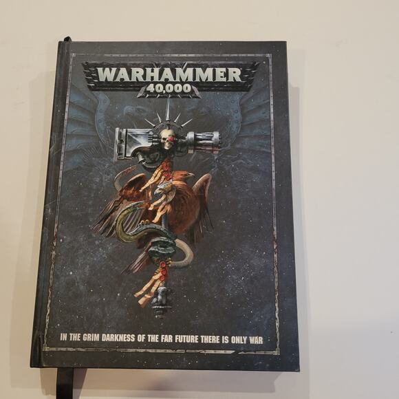 Games Workshop Warhammer 40 000 Rulebook Hardback @2017 - Picture 1 of 7
